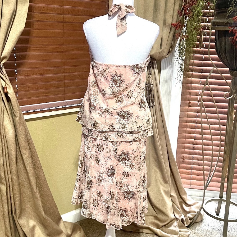 Women's 2 piece Halter dress - Size M/@ NEW ITEM - Picture 4 of 9